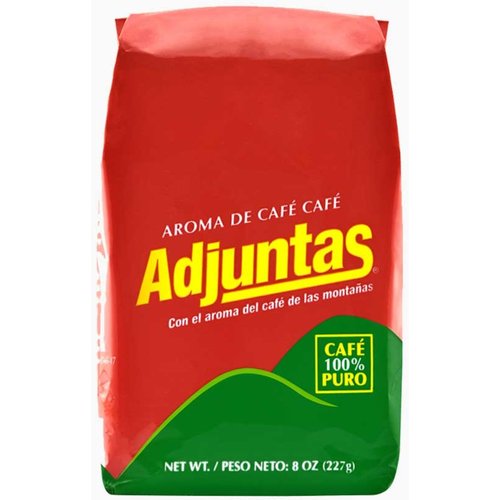 Adjuntas Ground Coffee, 100% Pure, Medium Roast, 8 Ounce (Pack of 1)