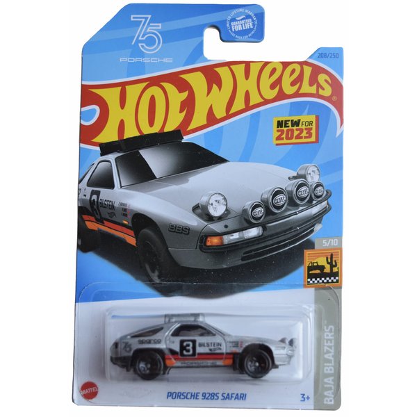 Hot Wheels Porsche 928S Safari, Baja Blazers 5/10 [Silver] 208/250