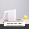 ANNCARY Battery Operated Electric Flour Sifter, Handheld Cooking Tool for Pastry Baking, Easy to Clean, Ergonomical Handle