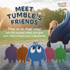 Moody Pals Tumble The Blue Monster Emotional Regulation Plushie | Cute Stuffed Animal Plush Toy for Children | Plushies, Stuffy, Cute Stuffed Animals for Girls, Cute Plush Toys, Peluches