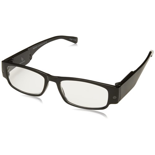 Foster Grant LightSpecs Lloyd Reading Glasses with Lights, Men