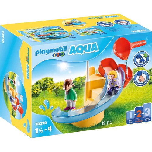 Playmobil 1.2.3 Aqua Water Slide