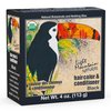 Light Mountain Henna Hair Color & Conditioner - Black Hair Dye for Men/Women, Organic Henna Leaf Powder and Botanicals, Chemical-Free, Semi-Permanent Hair Color, 4 Oz