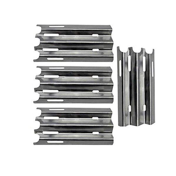 Vermont Castings CF9030, CF9030LP, CF9030N, CF9050, CF90501AP, CF9055, CF9055 3A, CF9055 3B, Medallion CF9050, Medallion CF9080 (4-Pack) Stainless Steel Heat Shield