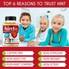 Hint Kids Brain Focus Vitamins for Kids & Teens, Children Attention Gummies Chewable Nootropic Omega 3 Supplement Support Brain Clarity 60ct