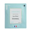 RARE Paris Carbone Glacé Purifying Facial Mask - Purifying Carbon Black Sheet Mask with Hamamelis & Mallow - Purifying, Firming, Revitalizing - Made in France - 1 sheet