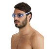 Arena Unisex Adult Air-Soft Anti-Fog Swim Goggles for Men and Women Recreational Swimming Superior Comfort Air Seals Technology, Blue/Clear