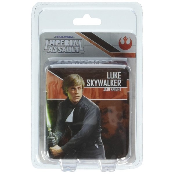 Star Wars Imperial Assault Board Game Luke Skywalker Jedi Knight ALLY PACK - Epic Sci-Fi Strategy Game for Kids and Adults, Ages 14+, 1-5 Players, 1-2 Hour Playtime, Made by Fantasy Flight Games