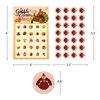 XJF Thanksgiving Bingo Games for Kids 26 Players Thanksgiving Bingo Card Fall Turkey Party Games for Family Children School Classroom Activities Thanksgiving Party Favor Supplies