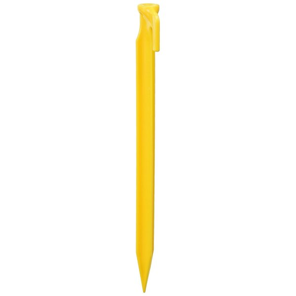 Coghlan's ABS Tent Peg, 12 inches, 6 Pack, Yellow