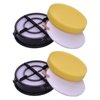 2Pack 16871 16881 Filters for Bissell Pet Hair Eraser Febreze Upright Vacuum Cleaners Replacements Model 1650 Series, 1650A, 1650C, Part 1608861, 1608860