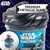 STAR WARS The Mandalorian Metallic Slime, 8oz Star Wars Slime, Pre-Made Slime, Party Favors for Kids, Perfect For Goodie Bags, Desk Toys, Star Wars Merch, Star Wars Toys, Great Gifts for Adults & Kids