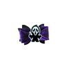 Halloween Purple/Black Glitter Spooky Hair Bow by Inspired Bows