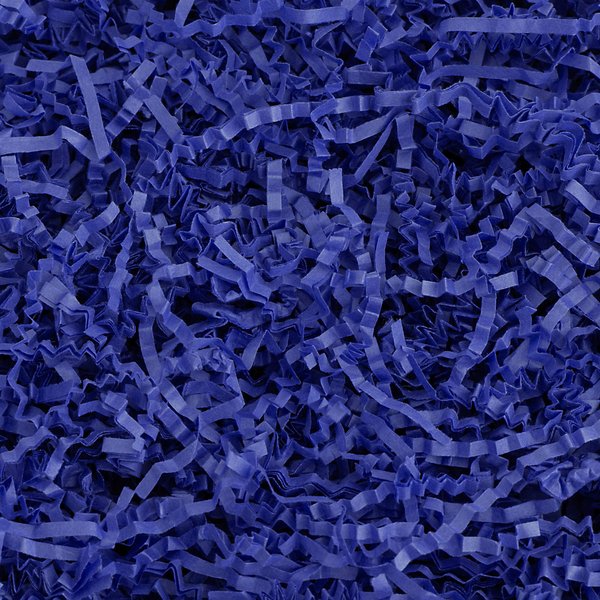 MagicWater Supply - 1 LB - Royal Blue - Crinkle Cut Paper Shred Filler great for Gift Wrapping, Basket Filling, Birthdays, Weddings, Anniversaries, Valentines Day, and other occasions