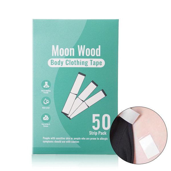 Clothing Body Tape for Women, Double Sided Tape for Fashion, Strong Adhesive Transparent Clear Tape for All Skin Tones