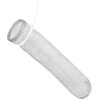 24 Pieces Lint Traps Washing Machine Stainless Steel Lint Snare Traps Laundry Mesh Washer Hose Filter with 24 Pcs Cable Ties
