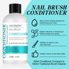 LOUINSTIC Acrylic Nail Brush Cleaner - Quickly Clean Gel/Acrylic Nail Brushes, Paint Brushes, Airbrushes, Art Tools, Nail Brush Cleaner Conditioner Preserver and Restorer 4 OZ
