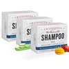 J·R·LIGGETT'S All-Natural Shampoo Bar, Moisturizing Formula -Supports Strong and Healthy Hair-Nourish Follicles with Antioxidants and Vitamins -Detergent and Sulfate-Free, Set of Three,3.5 Ounce Bars
