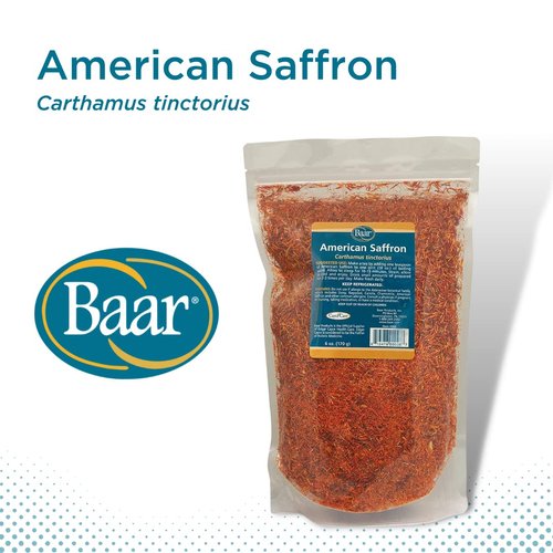 Baar Products - American Saffron Herbal Tea - Digestive Aid & Intestinal Cleansing, Helps Relieve Psoriasis, Eczema, Dermatitis - Doctor-Recommended - 6 oz