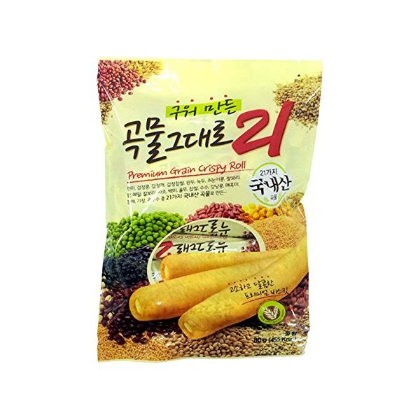 Korean Premium Multi Whole Grain Baked Crispy Rolls 180g