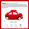 AUCOOMA Car Plush Toys Red 13.7", Stuffed Vehicle Plushie Soft Gifts for Boys