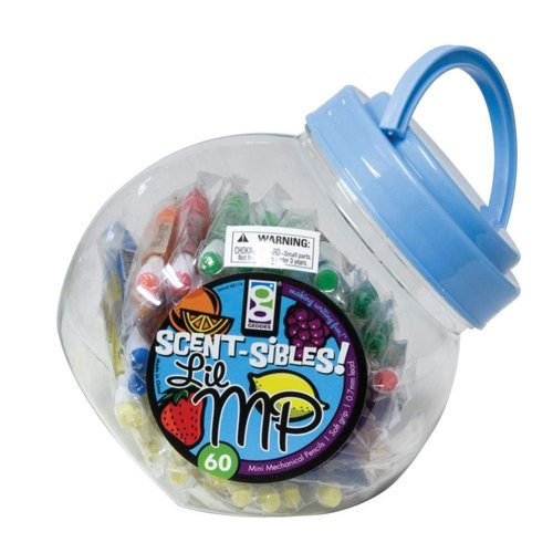 Raymond Geddes Scent-Sibles Lil MP Scented Mechanical Pencils (Pack of 60),Orange