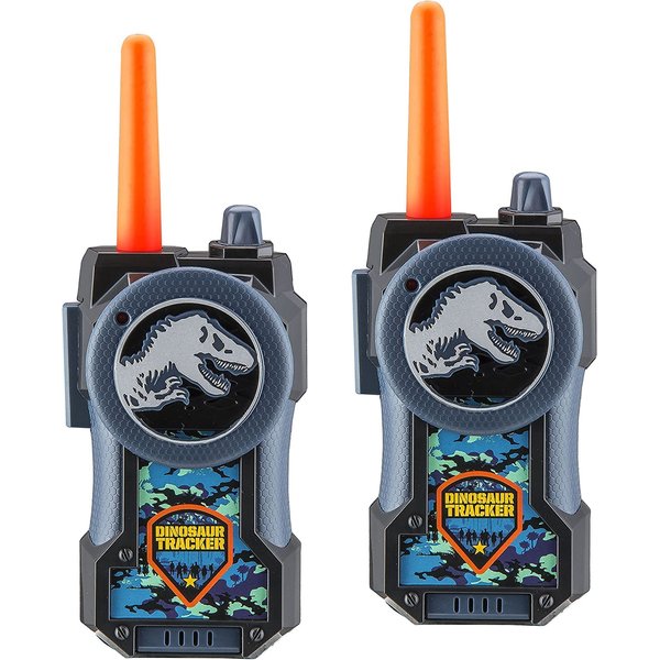 Jurassic World Fallen Kingdom FRS Walkie Talkies for Kids Long Range Static Free Kid Friendly Easy to Use 2 Way Walkie Talkies (Standard Packaging)