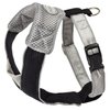 Doggles V Mesh Dog Harness, Gray/Black, XX Small