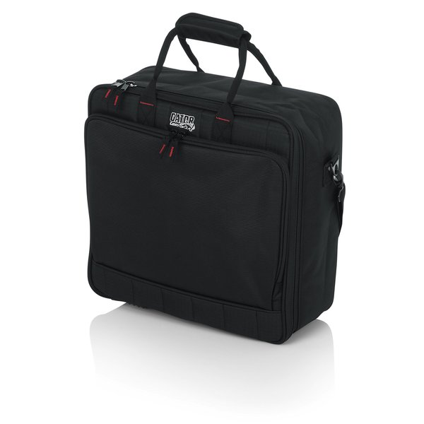 Gator Cases Padded Nylon Mixer/Gear Carry Bag with Removable Strap; 15.5" x 15" x 5.5" (G-MIXERBAG-1515),Black