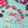 FEPITO 300 Pcs Festive Paper Chains Merry Christmas Craft Paper Chains for Christmas and Festive Party Decorations,10 Style