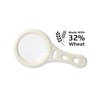 4 Pack Carson MagnetMag Wheat Magnifier - Organic Handheld Magnifier with 3X Magnification, 6X Spot Lens and Magnetic Handle Made from Real Wheat - Magnifying Glasses Set (DX-50EF)