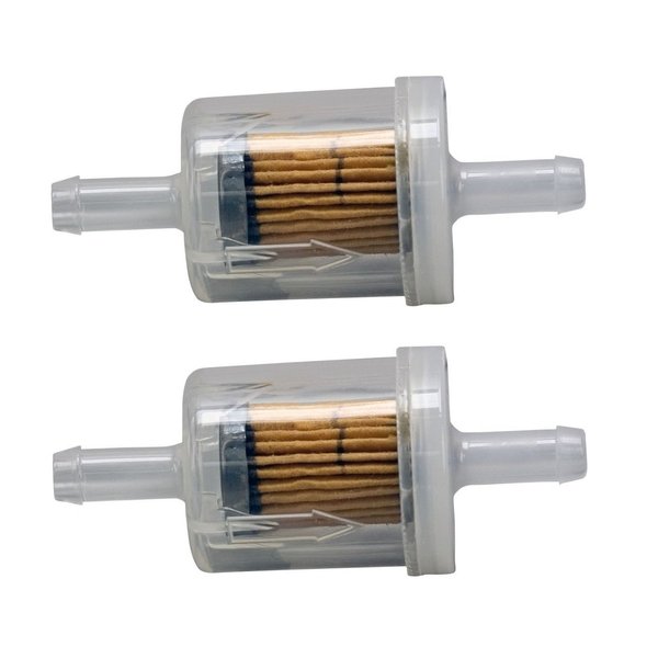 Briggs & Stratton OEM 691035 691035-2 Fuel Filters (2 Pack) 121S02-0001-F1 121S02-0023-F1 121S02-0026-F1 121S02-0130-F1 121S02-0130-F2 121S07-0006-F1 121S07-0024-F1 121S07-0027-F1 121S17-0127-F1