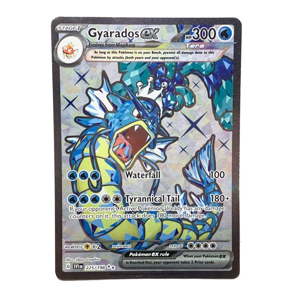 Pokemon - Gyarados ex 225/198 - Scarlet & Violet - Ultra Rare - Holo Full Art