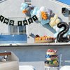 DEAPEICK Race Car Balloon Arch Kit Birthday Party Decorations for Boys Fast Racecar Party Supplies Happy Birthday 2 Decorations Number Balloons Garland Kit for Party Decor 98pcs