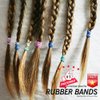 3000 Pcs Rubber Bands 0.6 lb Hair Band Soft Elastic Hair Accessories Braids Mini Hair Ties Stretchy Made in Vietnam Hair Ties No Damage Rubber Bands for Hair (Assorted - 12 Pack of 250 Pcs)