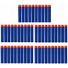 200 Nerf N Strike Blaster Compatible Dart Bullets,200Pcs Nerf Bullet Refill Darts Ammo Premium Foam Bullets Pack Compatible for Nerf N-Strike Elite Guns