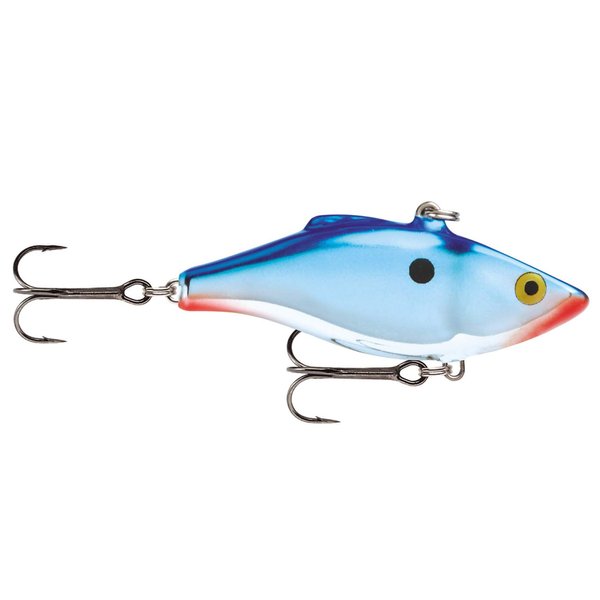 Rapala Rattlin' Rapala 07 Fishing lure, 2.75-Inch, Chrome Blue