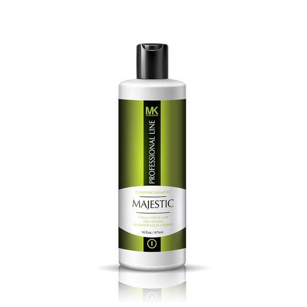 Majestic Clarifying Shampoo 16oz (475ml)- Before Treatment