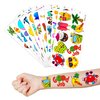 Generic 100 PCS Summer Pool Temporary Tattoos Birthday Party Decorations Favors Supplies Beach Balls Floats Swimming Pool Funny Items Decor Stickers For Girls Boys Gift School Prizes Rewards