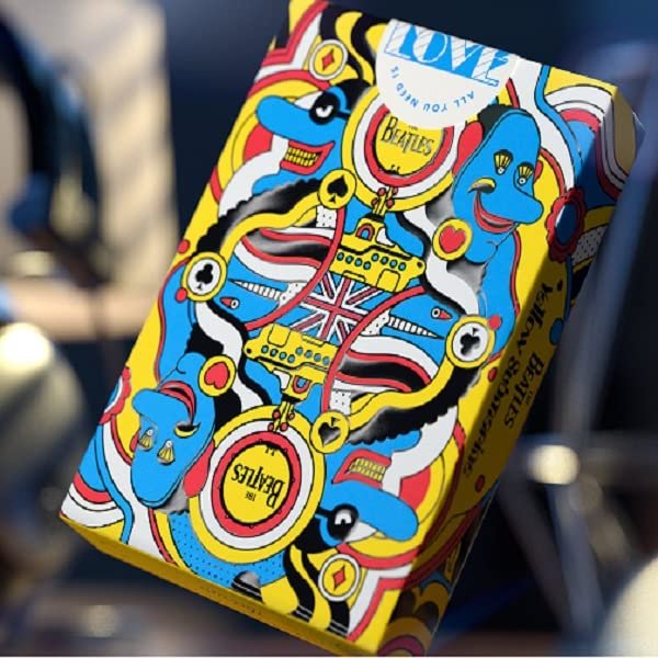 Murphy's Magic Supplies, Inc. The Beatles (Yellow Submarine) Playing Cards by theory11 (71949)