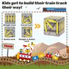 Build Mine World Magnetic Building Blocks Toddler Toys STEM Sensory Outdoor Toys for 3+ Year Old Boys & Girls, Kids Toys for Ages 4-6 6-8 5-7