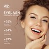 Hues Premium Eyelash Serum (5ML) - Lash Serum Boosts Lash for Fuller, Longer, Thicker Looking Eyelashes, Lash Enhancing Serum for Natural Lashes.