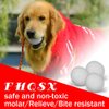 FHQSX Wool Dryer Balls Organic XL 6-Pack, Reusable Natural Fabric Softener, Reduces Wrinkles,Dryer Sheets Alternative
