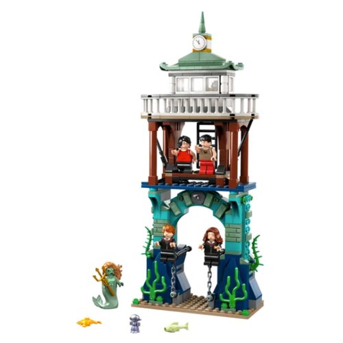 LEGO 76420 Harry Potter Tournament of the Three Wizards: The Black Lake, Construction Toy for Kids, Movie Goblet of Fire, Mini Figures Rum and Hermione