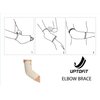 UPTOFIT Copper Elbow Compression Sleeve Arm and Elbow Support for Tendonitis Tennis Elbow Golf Elbow Lacrosse Volleyball for Men & Women (M)…