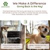 Pawtopia Certified Home Compostable Dog Poop Bags (120 Bags), Biodegradable Poop Bags, Cat Litter, Vegetable Starches, Eco-friendly Dog Waste Bags, Leak proof, Easy to Open, Give Back