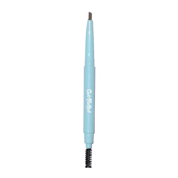 Half Caked Get-Fluffed Brow Definer - Dual-Ended Triangular Tip Brow Pencil for Precise Definition & Filling - Long-Lasting, Natural-Looking, Vegan + Cruelty-Free - 0.01g (4.0)