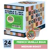 Double Donut Decaf French Vanilla Coffee Pods, Medium Roast Single Serve French Vanilla Bean Decaf Flavored Coffee Pods For Keurig K Cup Brewers, 24 Count