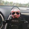 Car Rear View Mirror Pendant Lucky Piggy Hanging Ornament Auto Interior Decoration, Office Home Gardening Hanging