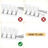 Volume Lash Extensions 4D 0.07mm C Curl 8mm Short Stem Premade Fans Soft|Optinal 3D|4D|5D|6D|7D|8D 0.07/0.10mm C/D 8-20mm Mix-9-16mm 12-15mm 8-15mm|(4D 0.07C 8mm)